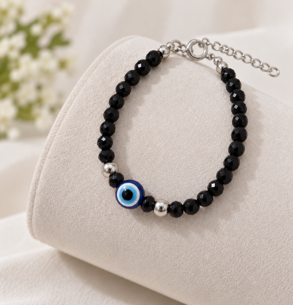 Cute Panda Charm Beaded Bracelet
